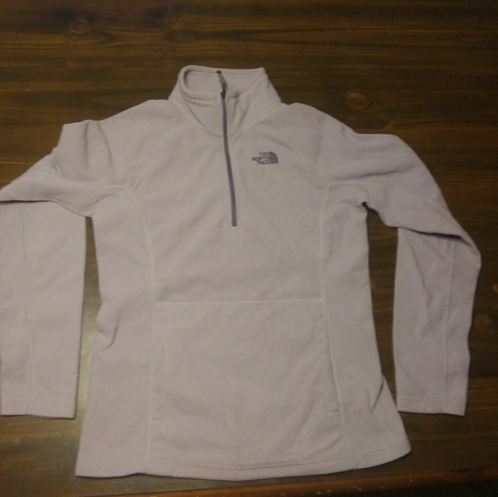 The North face zip up size medium